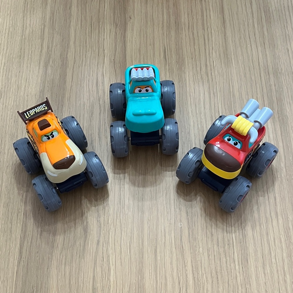 Futhstar, boy’s 3 Pack Monster toy trucks, 12-36 months